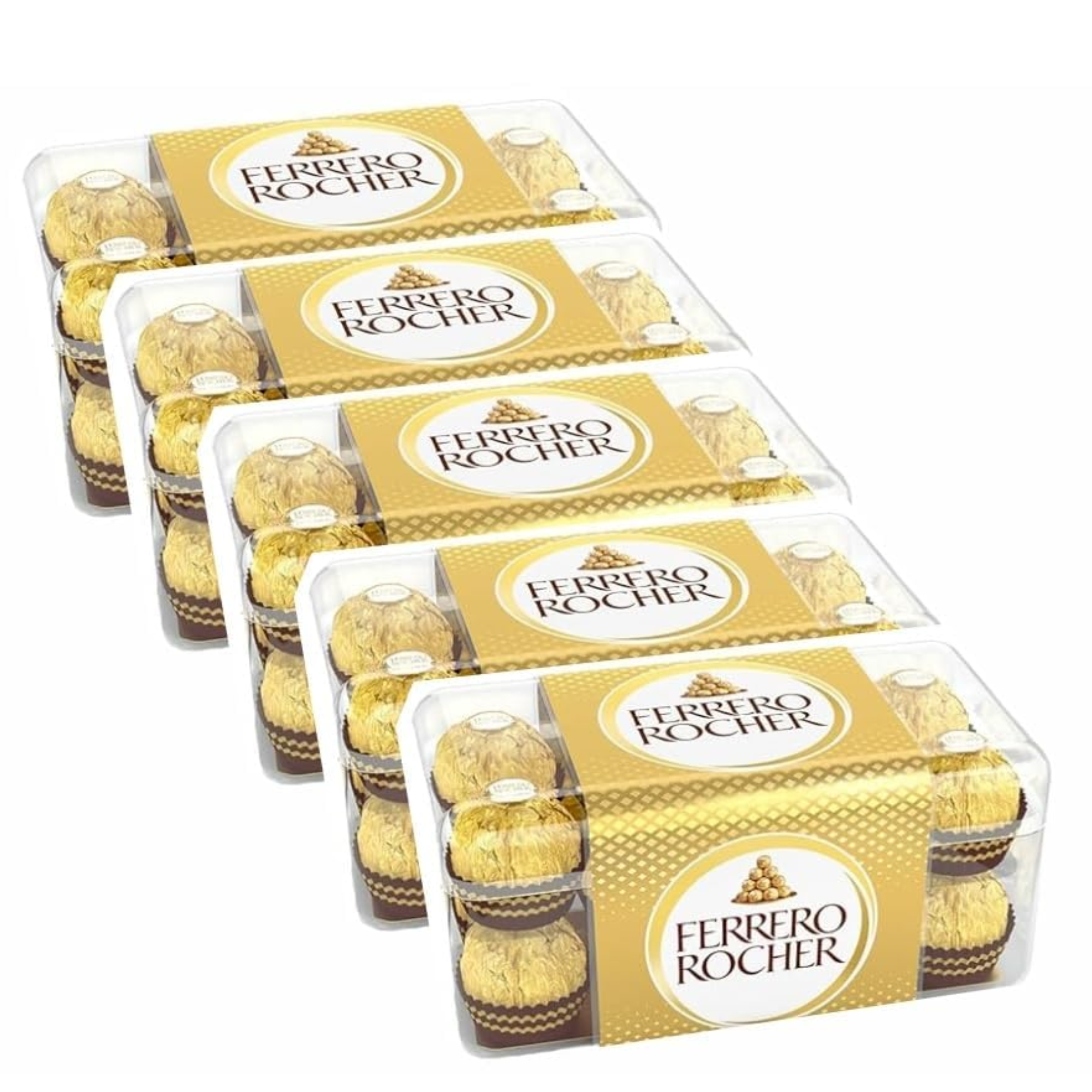 Ferrero Rocher, Exquisite Hazelnut and Milk Chocol...