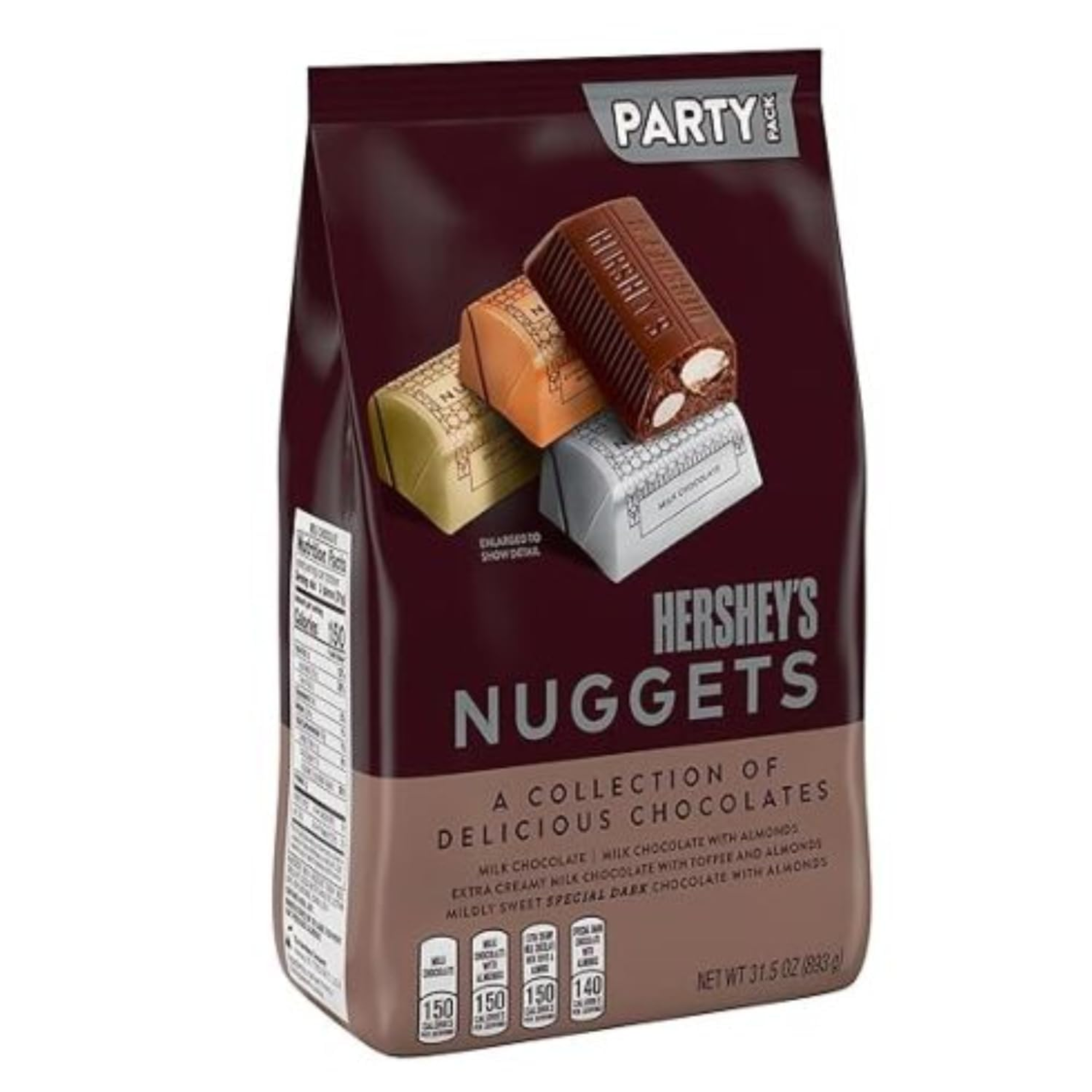Hershey Nuggets Chocolate Assortment Party, Pack o...