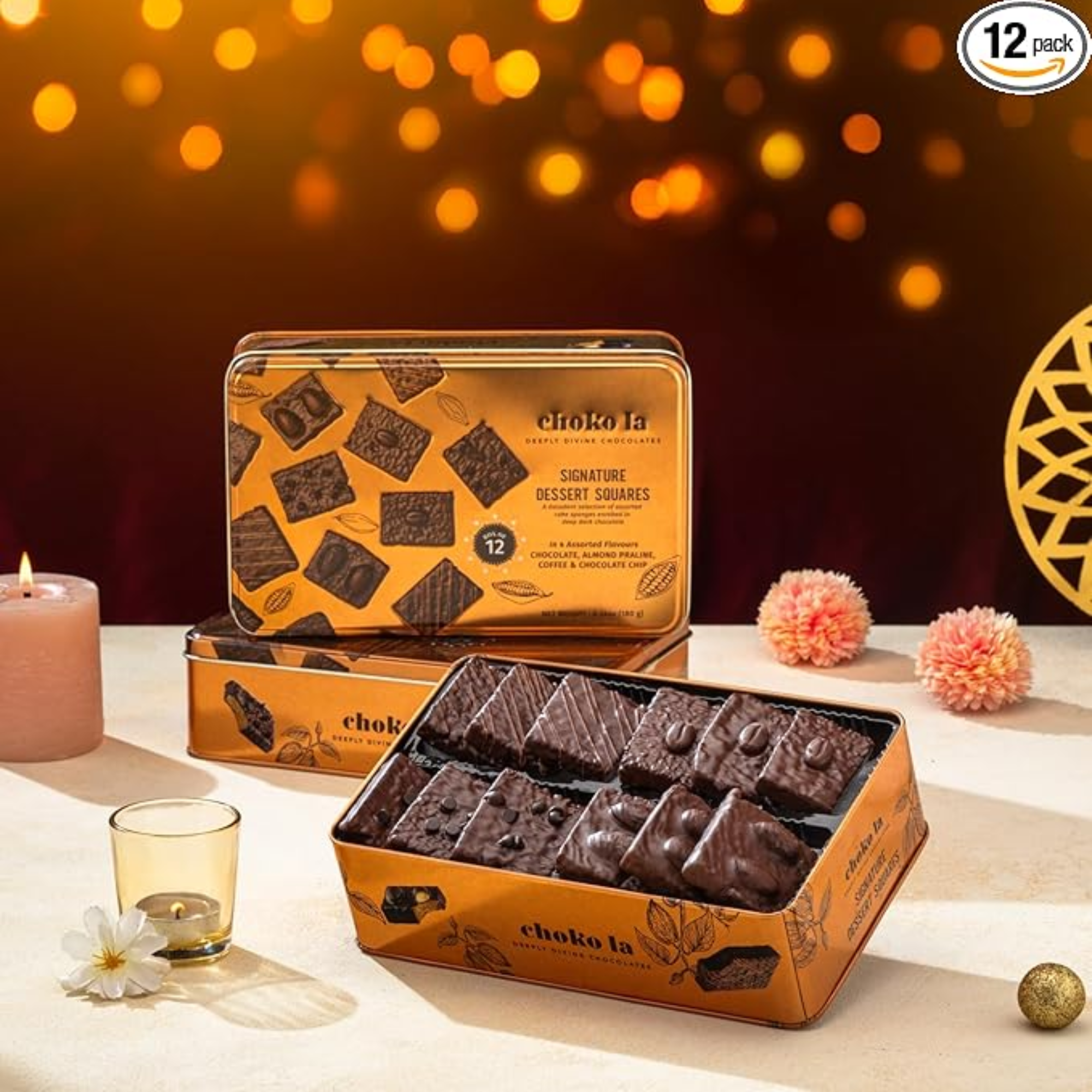 Choko La Signature Dessert Squares 180 g – Assorte...