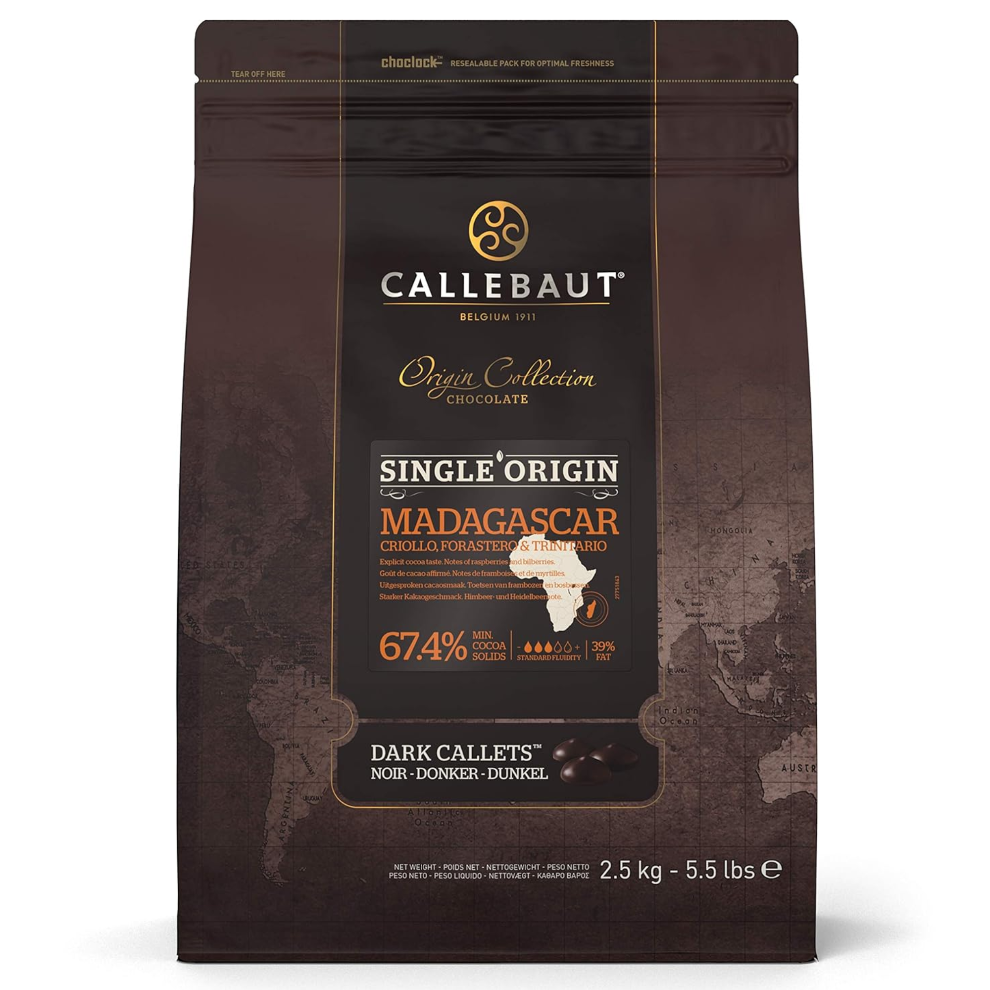 Callebaut Single Origin Chocolate MADAGASCAR || 2....