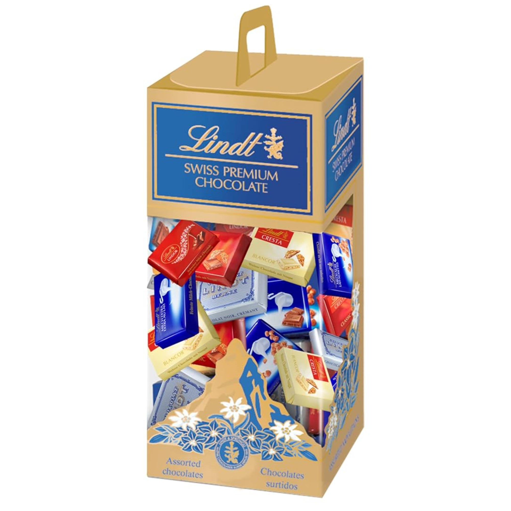 Lindt Swiss Premium Assorted Napolitans Dark Choco...